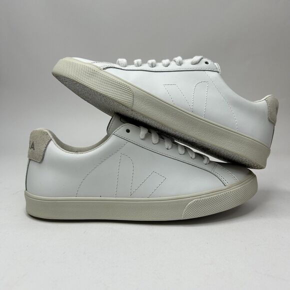 Veja Esplar Logo Leather Women's Sneaker “White” 2023